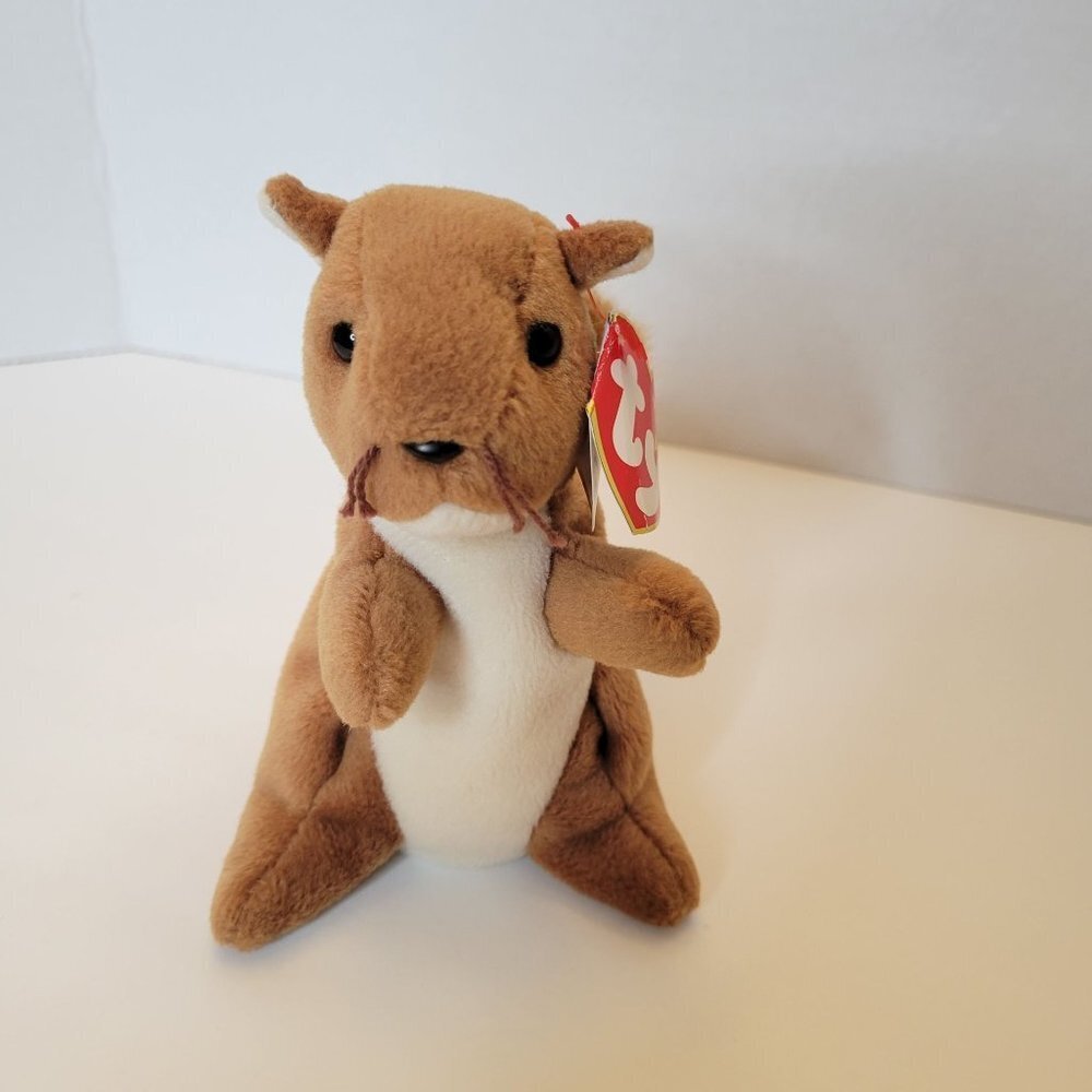 Ty NUTS Beanie Baby 1996-with Errors (Style 4114)